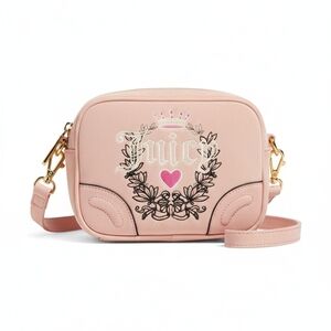 Juicy Couture Blush Embroidered Crossbody Bag